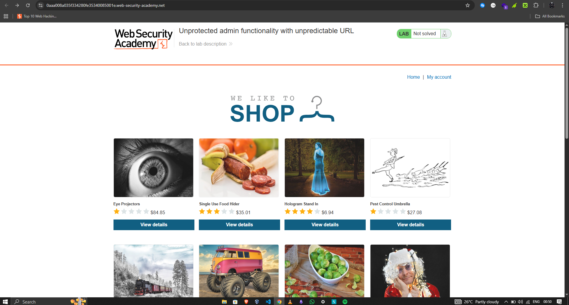 Intercept login