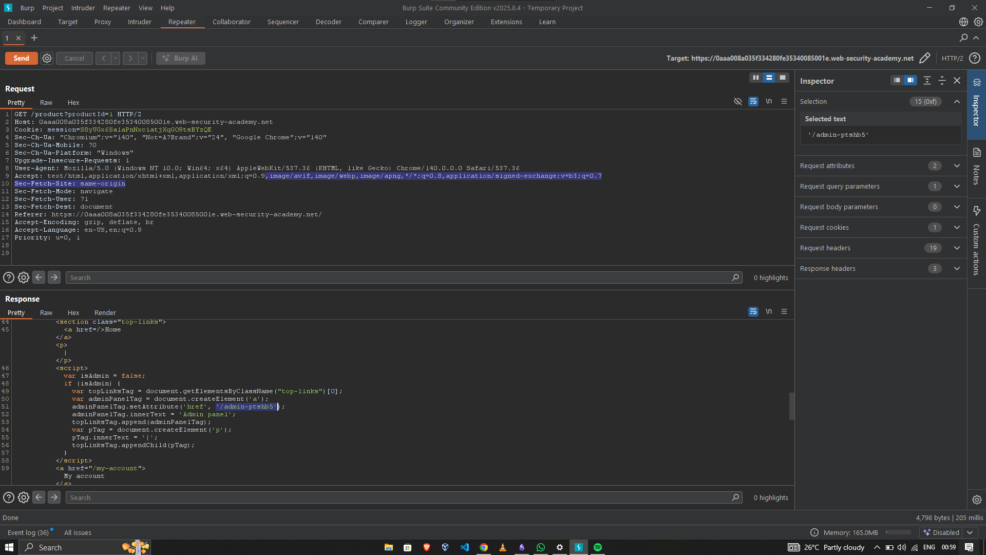 JS leak